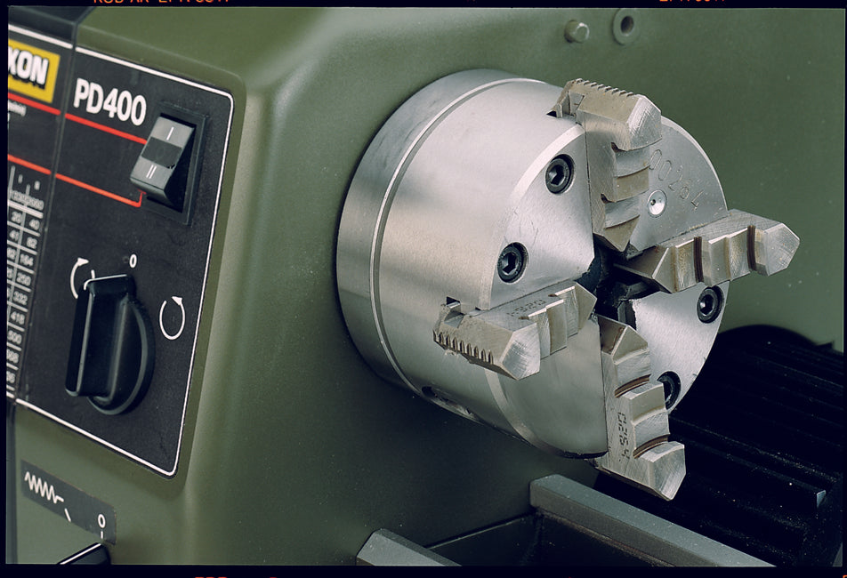 Self centering 4 jaw chuck for PD 400