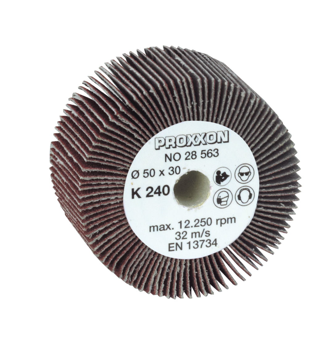 Grinding mop cylinder for cylinder sanders WAS/E + WAS/A, 240 grit, 2 pcs.