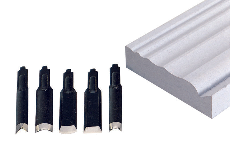 Replacement carving blades for MSG, 5 pcs.