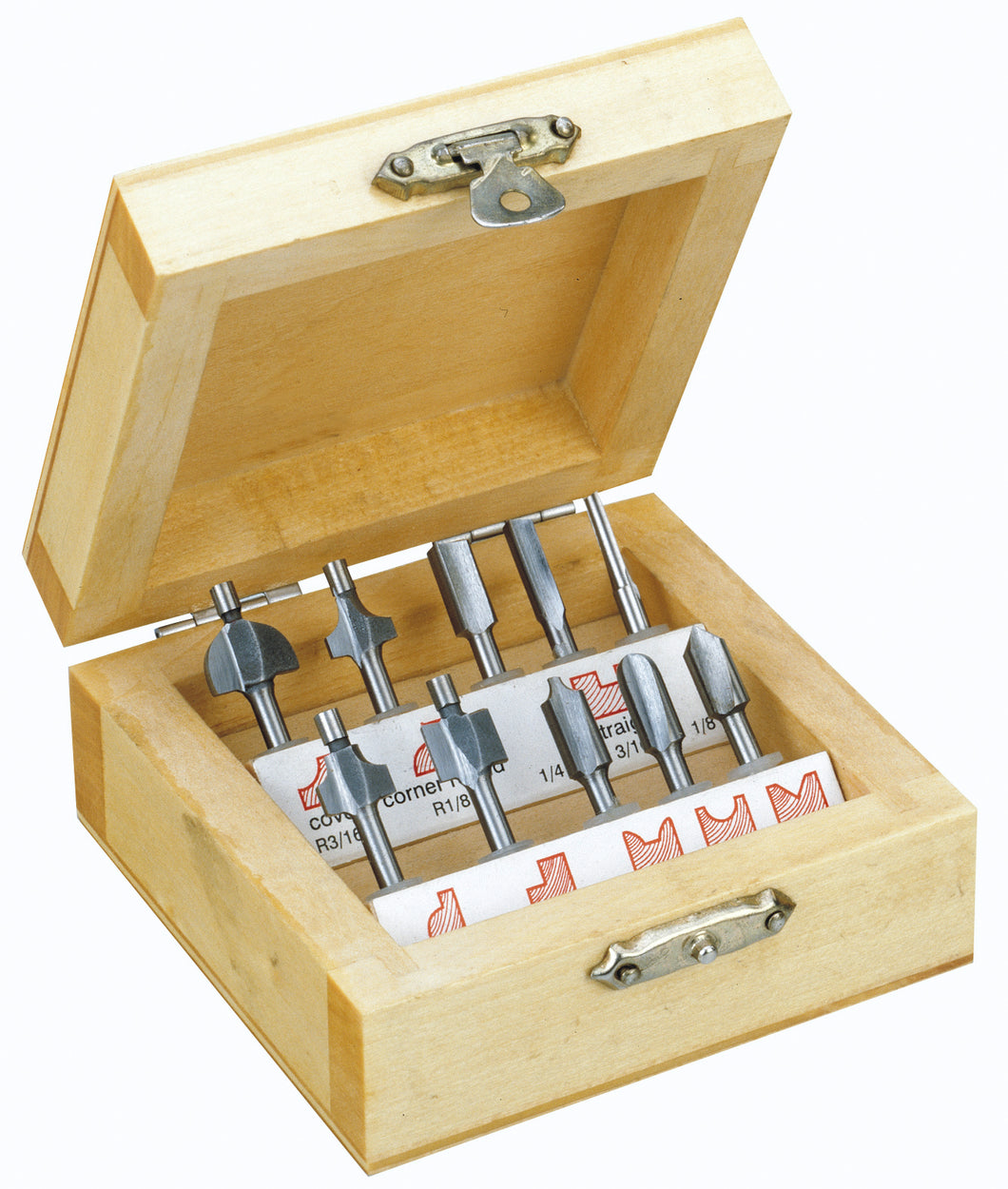Set of router bits (10-piece)